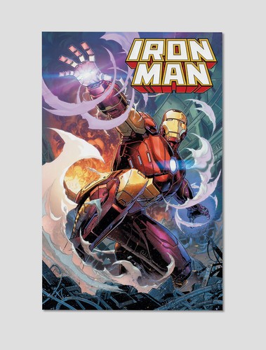 Poster iron man armored - man,