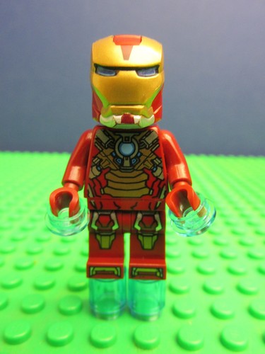 Originale lego iron man - man, mk