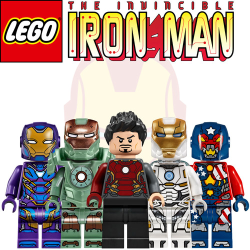 Lego marvel avengers iron - marvel,