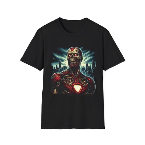 Shirt zombie iron man - iron,