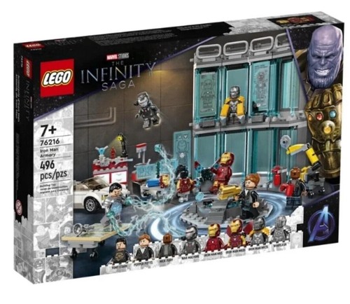 Lego 76216 iron - man, armory