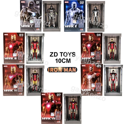Toys marvel iron man mk1 - zd, mk1-7